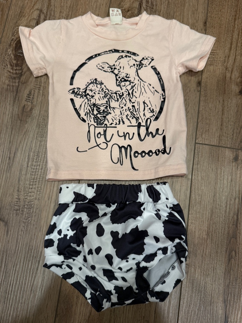 Not in the Mood tee and bloomers